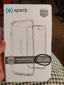 Speck CandyShell Clear Case for iPhone 6 Plus/6S Plus - Retail Packaging - Picture 1 of 5