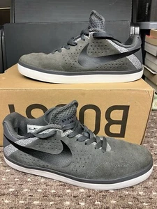 Nike Sb P-Rod Shoes Size 8 Men's Grey Black White Paul Rodriguez - Picture 1 of 10
