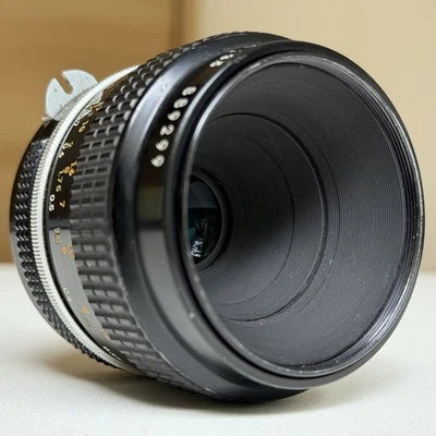 [Exc+3] Nikon Non Ai Micro NIKKOR 55mm F/3.5 MF Macro Prime Lens Japan - Image 1 of 4