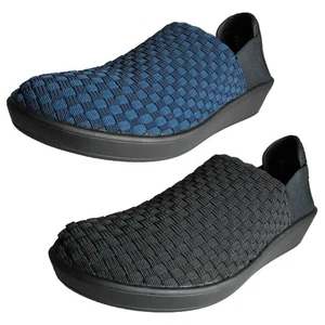 Steven by Steve Madden Womens Dessa Woven Fabric Slip On Loafers - Picture 1 of 9