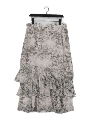 Mint Velvet Women's Maxi Skirt UK 16 Multi Polyester with Viscose Long Maxi - Image 1 of 4