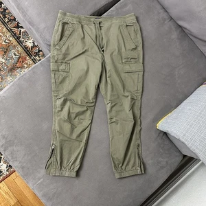 Polo Ralph Lauren Damen Jogginghose L Military Cargo Oliv Utility Pocket Leg - Bild 1 von 10