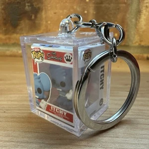 Funko Bitty Pop! Los Simpson ITCHY Chase Set Estuche Rígido Llavero Regalo - Imagen 1 de 3