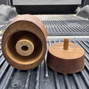 Antique H.B.&D Company Millinery Hat Block Mold Swivel Base Marked Chicago - Picture 1 of 18