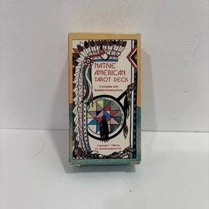 Vintage 1982 Native American Tarot Card Deck Complete U.S. Games Systems EXC - Bild 1 von 3