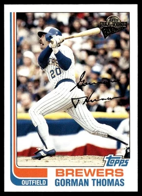 2004 Topps All-Time Fan Favorites Gorman Thomas Milwaukee Brewers #135 - Image 1 of 2