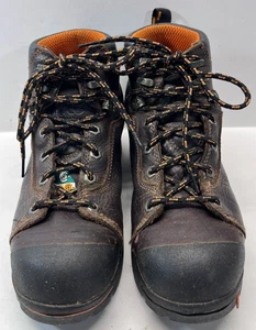 Timberland Pro Herren Größe 7 Stiefel Braun Sicherheit Stahlkappe Anti Müdigkeit - Bild 1 von 8