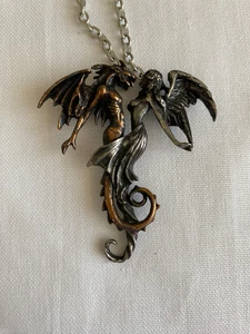 Alchemy Gothic Jewellery 'The Chemical Wedding' Pendant Necklace #P453 - BNWT - Picture 1 of 6