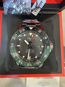 Tissot Seastar 1000 Powermatic 80 GMT Watch - Sprite - Picture 1 of 7