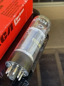 ONE RCA by Mullard Gt Britain EL34 6CA7  Tube w/ Box TV7 TESTED - Picture 1 of 8