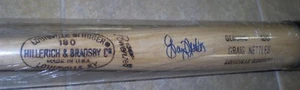 BATE DE JUEGO GRAIG NETTLES H&B 180 SIN USAR FIRMADO CERTIFICADO DE AUTENTICIDAD - Imagen 1 de 3