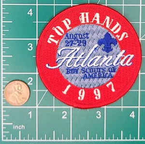 BSA Atlanta Area Council, Georgia 1997 Top Hands 27-29 agosto - Foto 1 di 1
