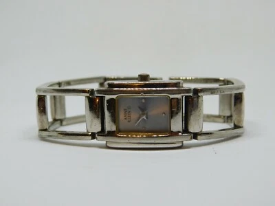 Reloj Mujer Anne Klein II 10/7077 Cuarzo Tono Plata Talla Batería Nueva 5 3/4" Foto 1 de 4