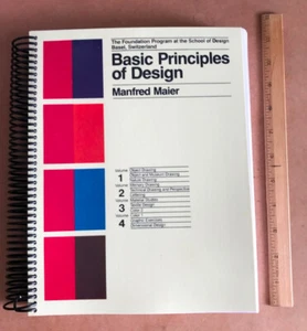Manfred Maier (1981) Basic Principles of Design : Foundation Program vls 1 2 3 4 - Picture 1 of 20