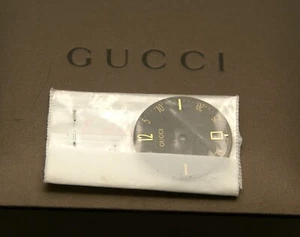 NIB Gucci Replacement Dials - 8900 M - Black - Gold or Silver Numerals - Picture 1 of 2