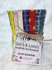 Hoffman Fabrics Batiks "Tutti Frutti" 22 Fat Quarters Quilting Fabric New