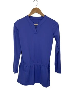 Patagonia Girls Sun-Lite Cover Up V Neck Long Sleeve Blue Size Large 12 - Image 1 of 4