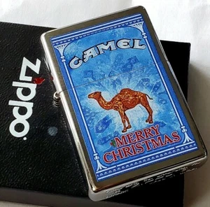 Zippo Camel Vintage Christmas Chrome CZ 1033 LIMITED EDITION 50 MADE 2021 - Picture 1 of 12