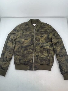 Xhiliration Brand Camo Green Girls Bomber Jacket size XS - Picture 1 of 8