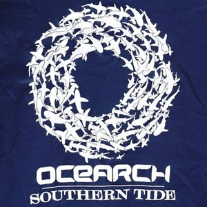 SOUTHERN TIDE OCEARCH T SHIRT TEE LONG SLEEVE YOUTH XL 16 POLYESTER - Picture 1 of 5