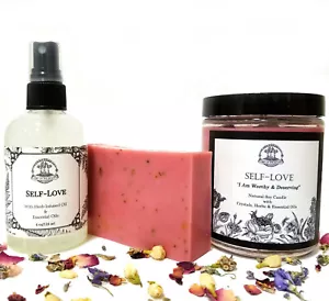 Selbstliebe Kit Akzeptanz Selbstwert Heilung & Vergebung Wicca Heidnische Magie - Bild 1 von 2