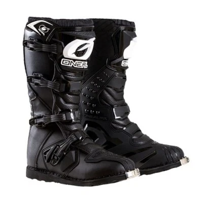ONEAL RIDER BOOTS MX Motocross 0325112 BLACK SIZE US 12 EU 46 Foto 1 de 2