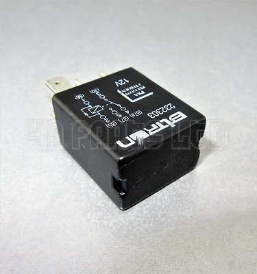 Peugeot 206 306 406 307 407 806 607 Black Relay Bitron 12V 232303 5-PIN - Image 1 of 4