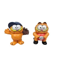Estatuillas de PVC de béisbol de lucha libre Garfield United Feature Syndicate G13 de colección - Imagen 1 de 7