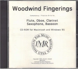 CD-ROM Woodwind Fingerings/Taladros de competencia y práctica - David Sebald/IMR - Imagen 1 de 6