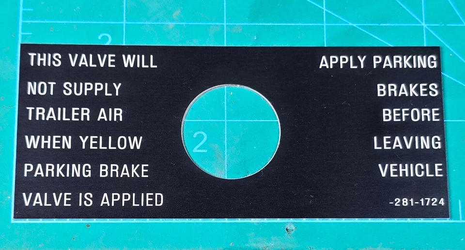 Kenworth Trailer Brake Plate - Image 1 of 1