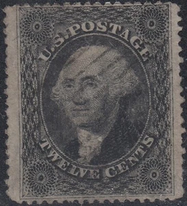 USA Scott #36B 12ct Jumbo CV usato $275 - Foto 1 di 2