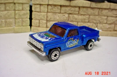 Chevrolet Pickup Welly 1973 Bandit azul Met HK 1/64 j874 Foto 1 de 4