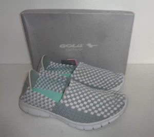 Gola Girls Grey Casual Gym School Trainers Junior Shoes RRP £55 New UK Size 4 - Picture 1 of 7