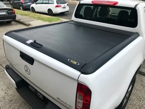 Gen1 BLACK ALUMINIUM ROLLER LID SHUTTER BootLid FOR MERCEDES-BENZ X-CLASS - Picture 1 of 9