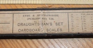  ancienne règle a calculer eyre et spottiswoode - Imagen 1 de 3