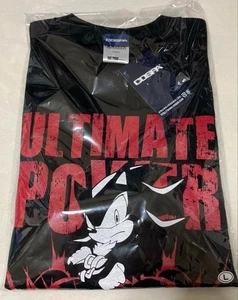 Cospa inc. Sega Sonic the Hedgehog Shadow T-shirt Black L - Picture 1 of 2
