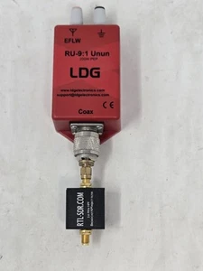 LDG Electronics RU-9:1 UNUN 9:1 Ratio 200W PEP SO239 Broadcast AM Reject Filter - Zdjęcie 1 z 7