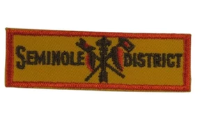 Central Florida Council FL Seminole District CP Patch ORG Bdr (DG276) - Picture 1 of 2