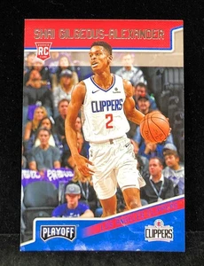 2018-19 Panini Chronicles NBA SHAI GILGEOUS-ALEXANDER Playoff Rookie RC #195 - Imagen 1 de 2