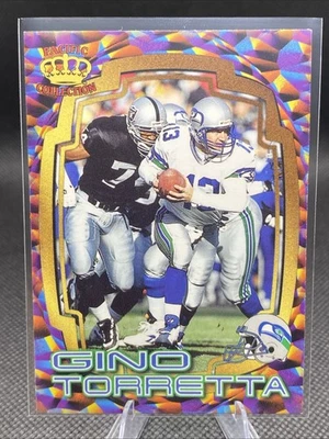 Pacific Best Kept Secrets #107 1997 Gino Torretta Seattle Seahawks Foto 1 de 2
