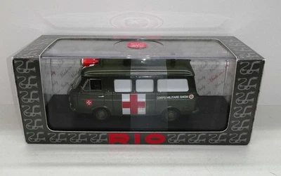 RIO Military Ambulance S.M.O.M. Fiat 238 1/43 Minicar - Image 1 of 4