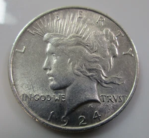 Dólar de la Paz 1924 90 % plata - SK887 - Imagen 1 de 4