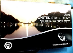 2019 Silver Proof Set With Box and COA & Graded West Point Special Edition Penny - Picture 1 of 10