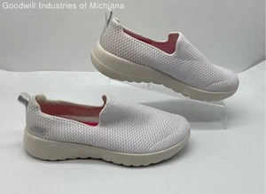 Women's Skechers White Go Walk Slip On Sneakers Size 6 - Picture 1 of 5