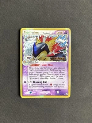Pokémon TCG EX Dragon Frontiers Typhlosion 12/101 Rare Reverse Holo - LP/NM - Image 1 of 4