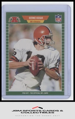 1989 Pro Set #77 Bernie Kosar - Image 1 of 2