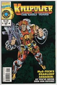 KILLPOWER : THE EARLY YEARS #1. EMBOSSED FOIL COVER. BARR / ROSS. MARVEL 1993. 9 - Picture 1 of 2