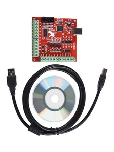 USB CNC Motion Control Card Compatible with Various Stepper Motor Drivers - Picture 1 of 12
