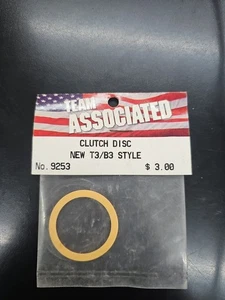 OEM Team Associated B3 T3 Serie Slipper Kupplungsscheibe Fiber TAN (1) 9253 (M2) - Bild 1 von 1