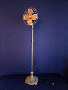 Vintage 8" Zero Pedestal Fan 43" Tall - Picture 1 of 7